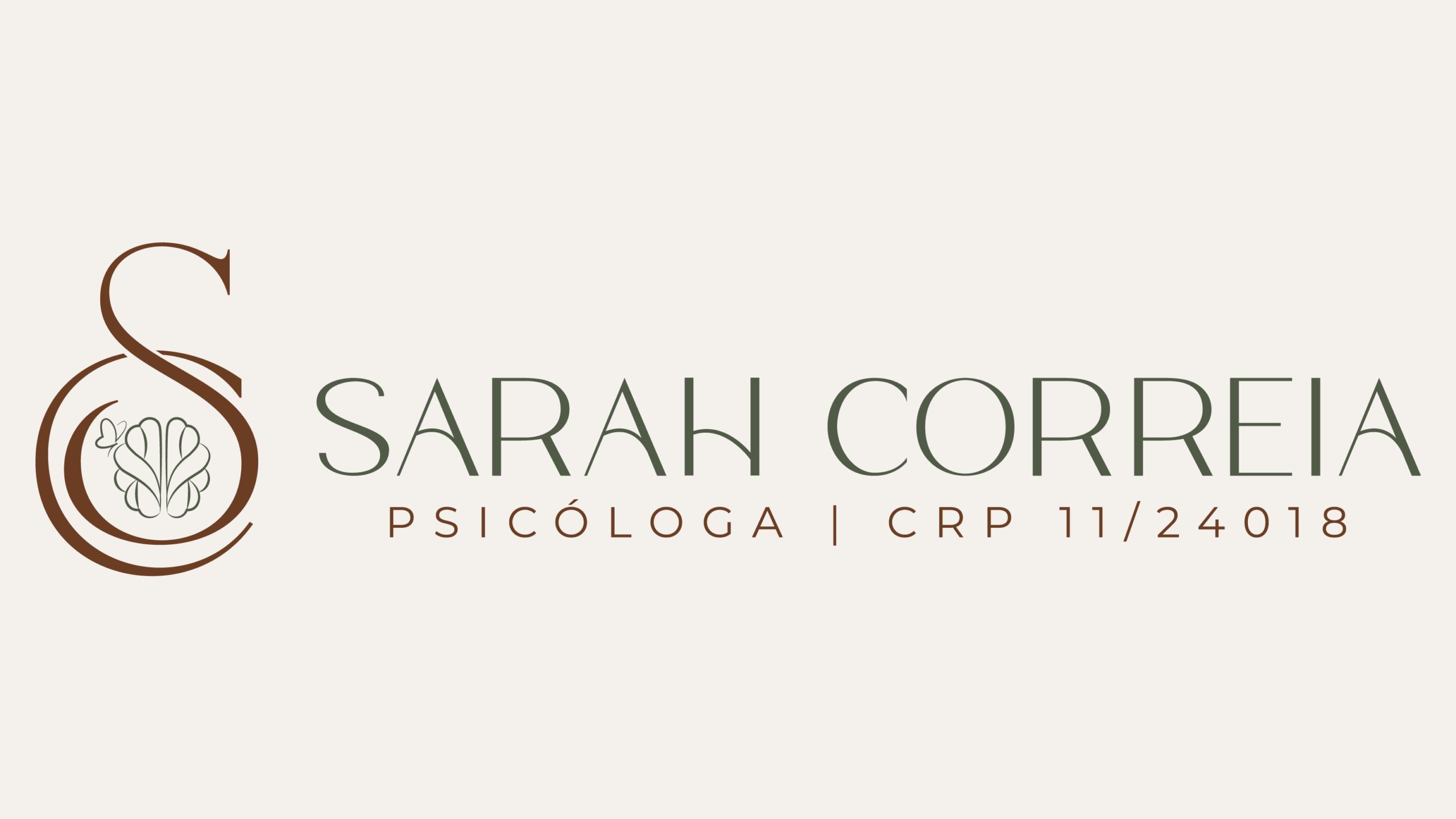 Psicóloga – Sarah Correia